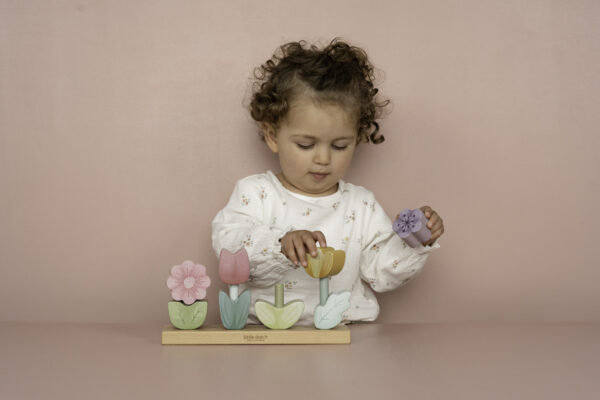 Stacking Puzzle Flowers - Fairy Garden FSC